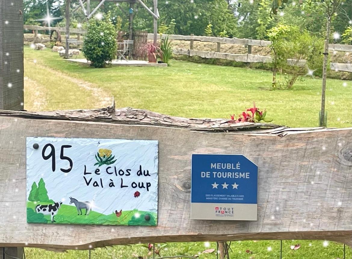 Le Clos Du Val A Loup Bénarville エクステリア 写真